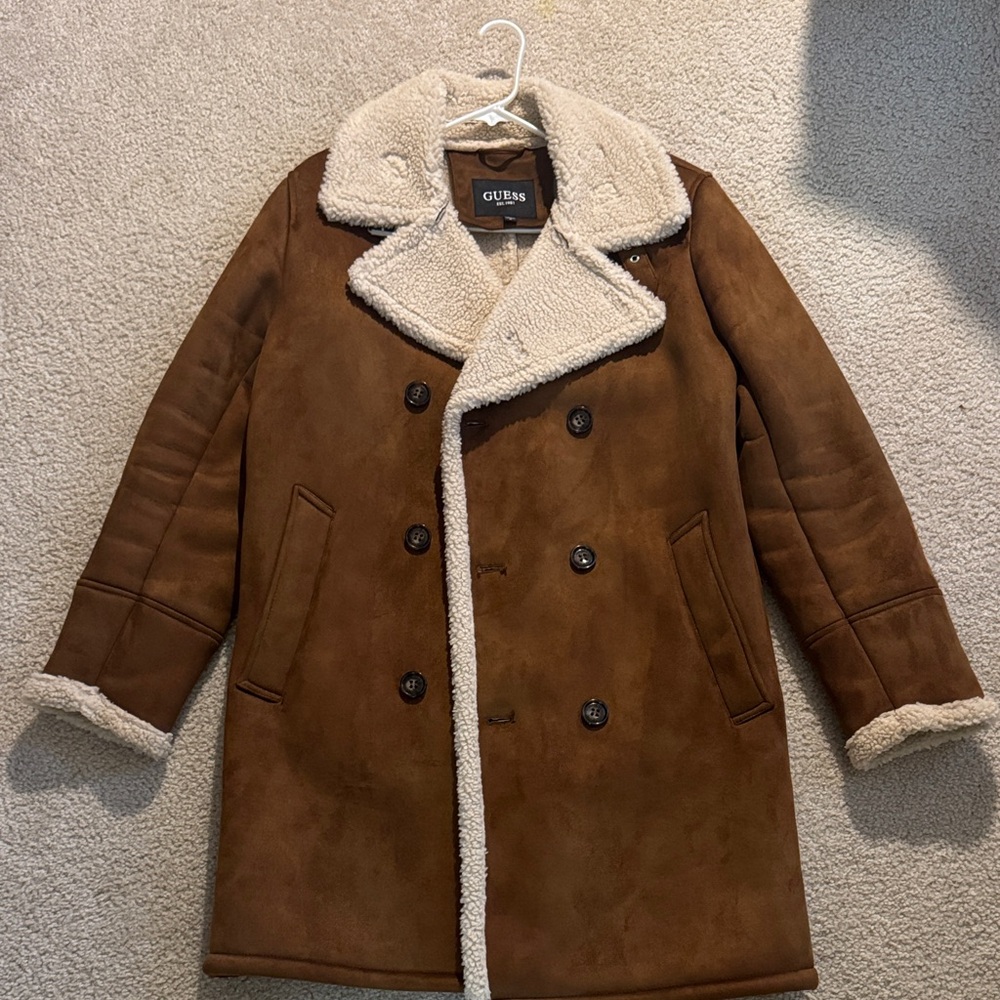 Men’s Sherpa lined coat